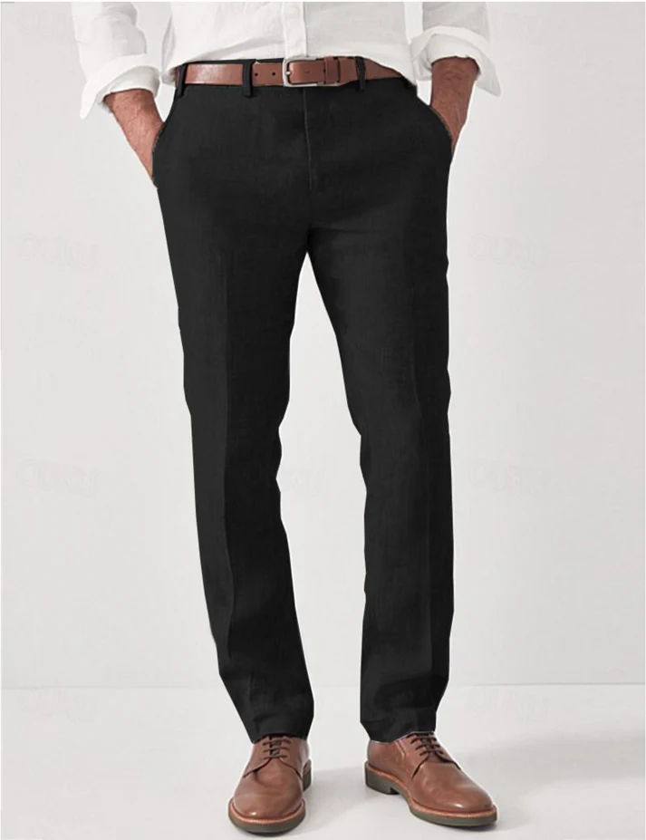 Men's Breathable Regular Fit Trousers