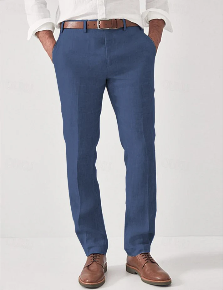 Men's Breathable Regular Fit Trousers