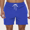 Men's Quick-Dry Swim Shorts with Elastic Waistband