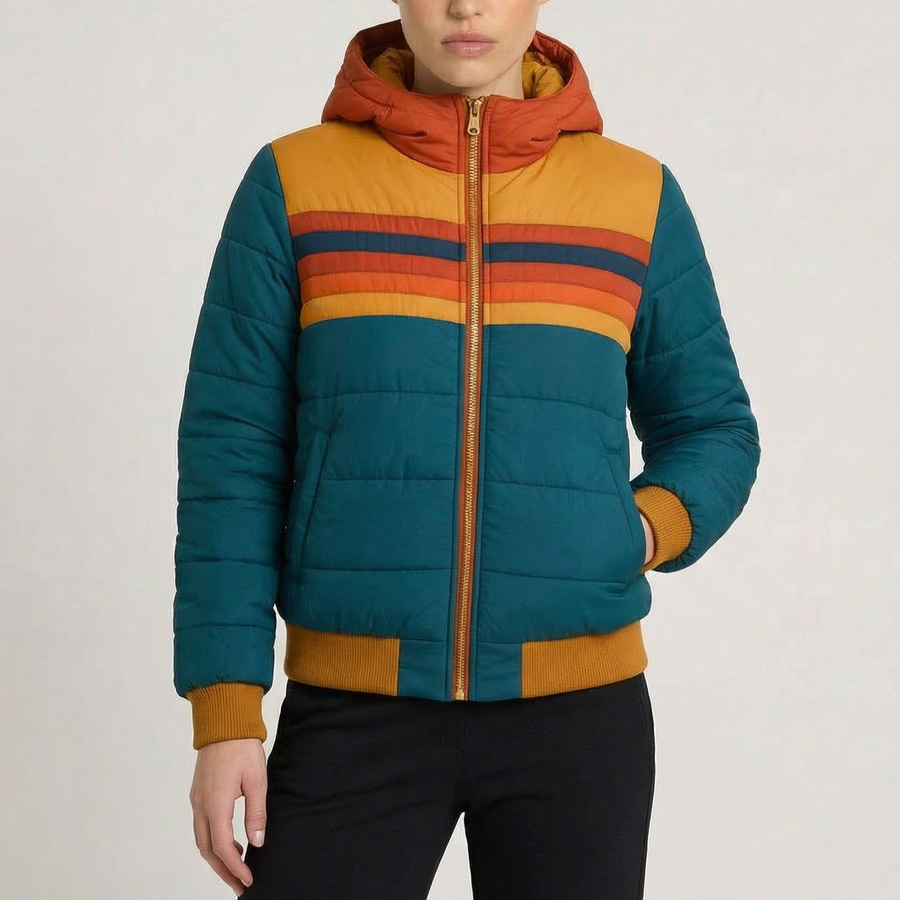 Nuvelo Lightweight Waterproof Jacket in Ecru