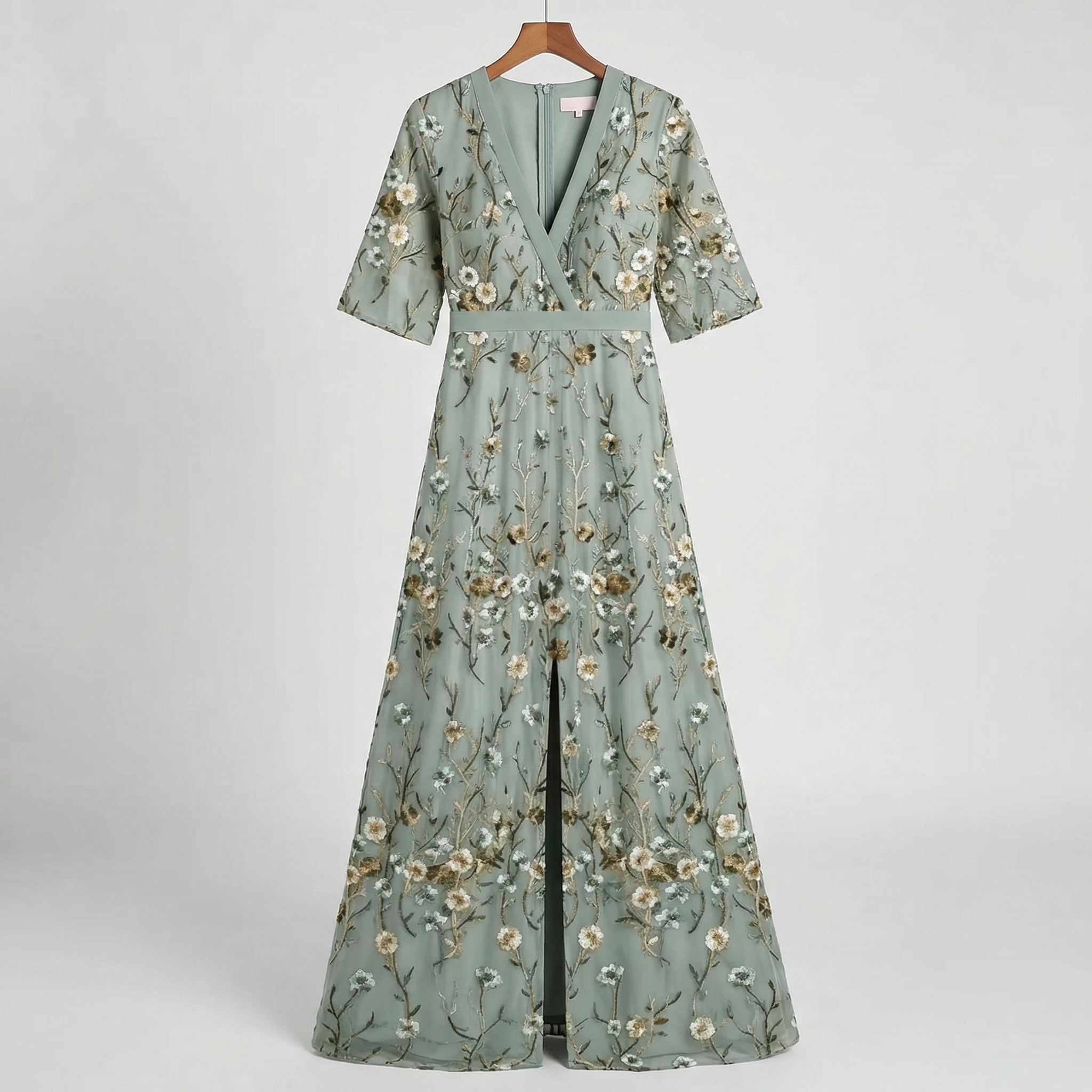 Marisa Timeless Floral Silk Dress