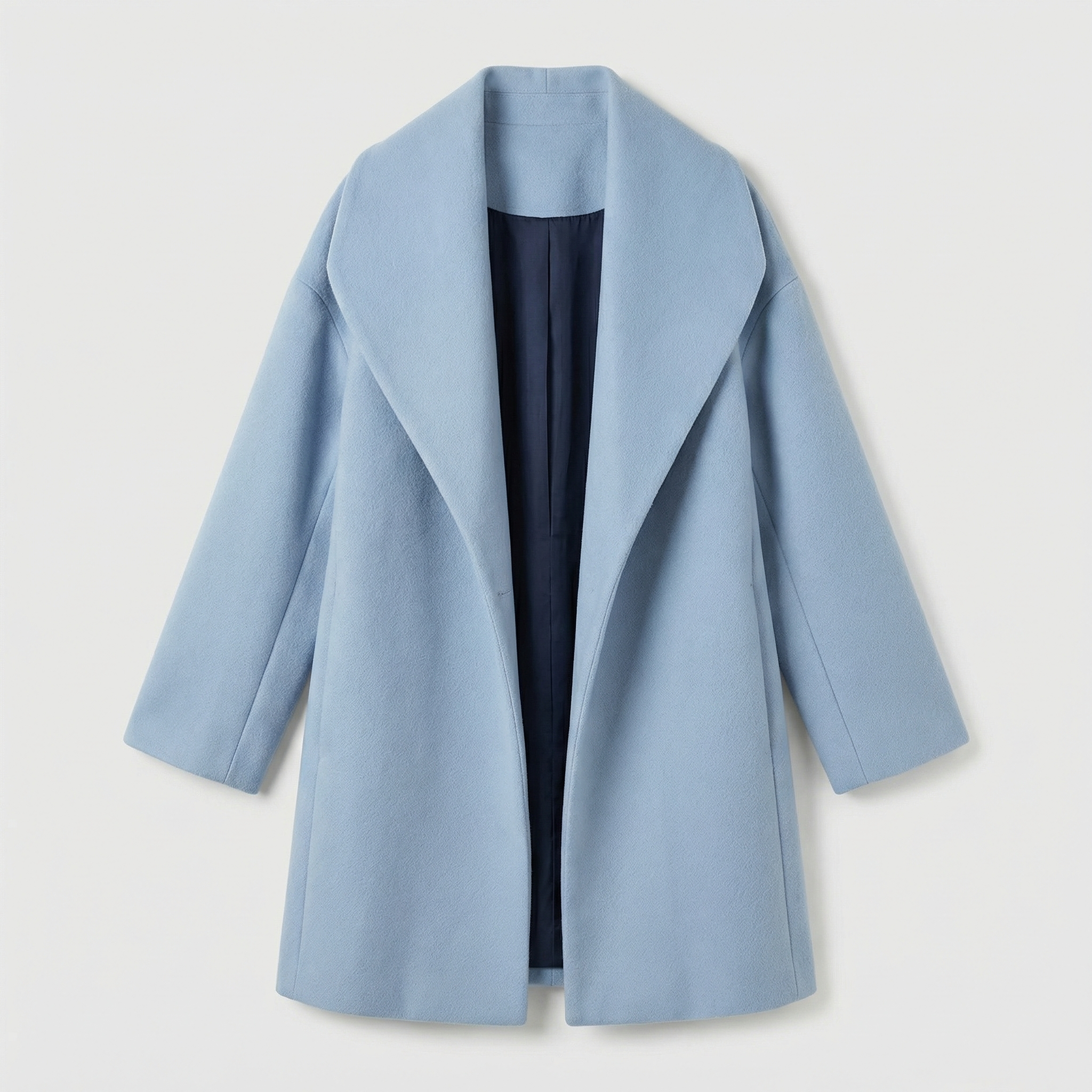 Emma Windproof Wool Jacket in Classic Charcoal