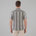 Short Sleeve Striped Shirt for Men