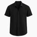 Classic Linen Shirt for Men in Summer White