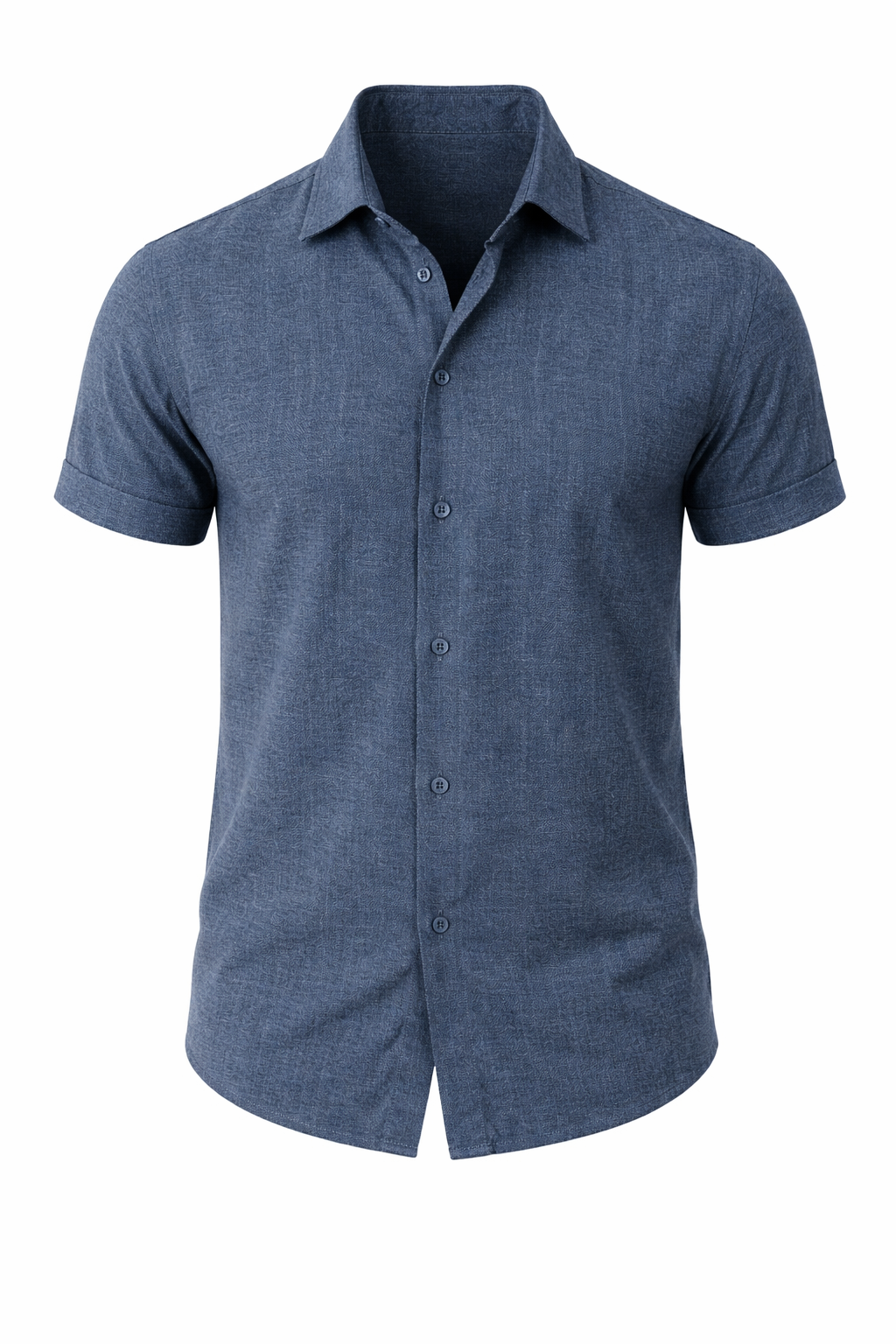 Classic Linen Shirt for Men in Summer White