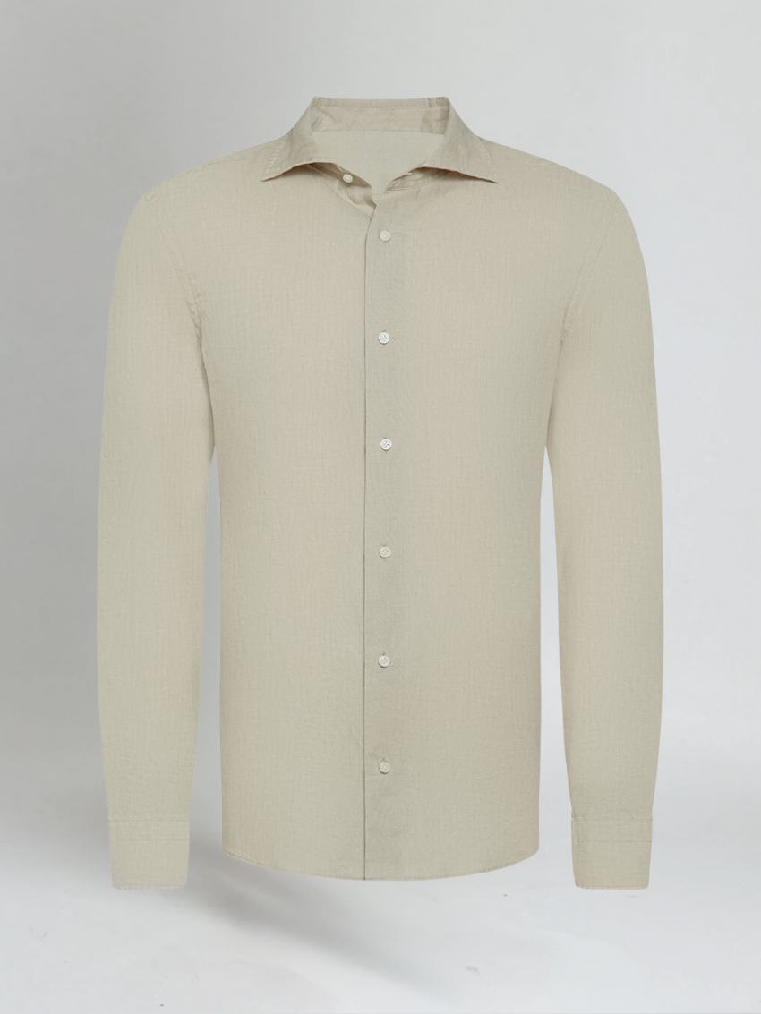 Linen Long Sleeve Shirt for Men
