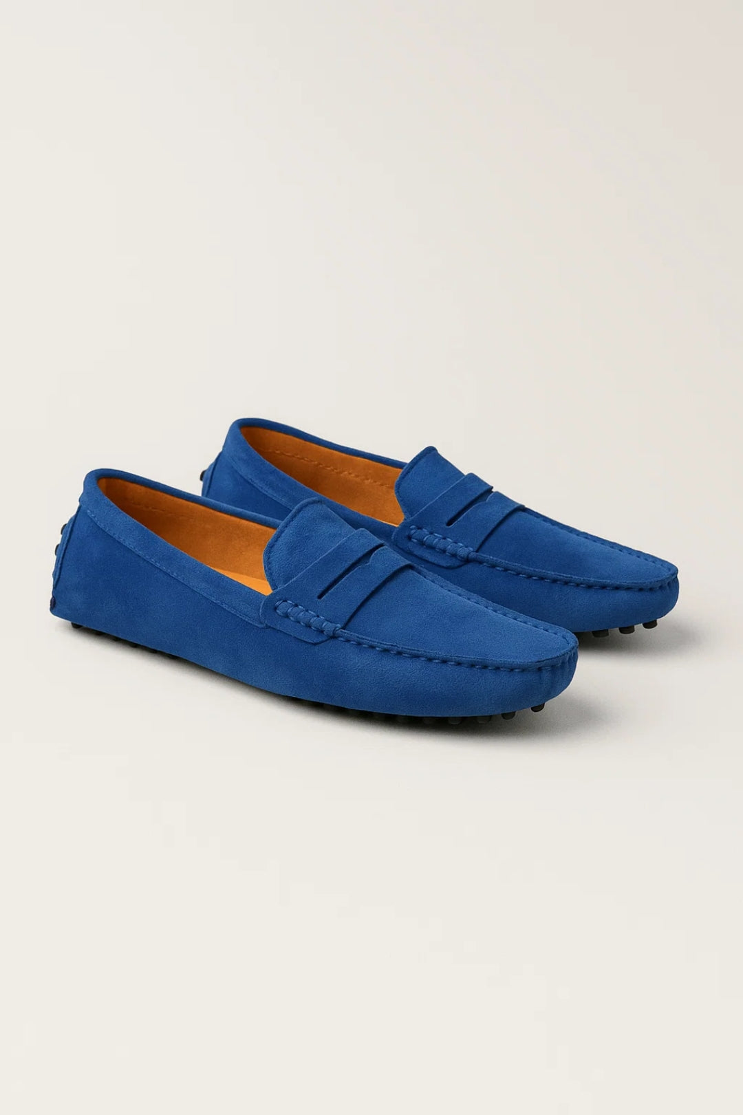 Men's Smart Casual Moccasin Loafers in Classic Brown