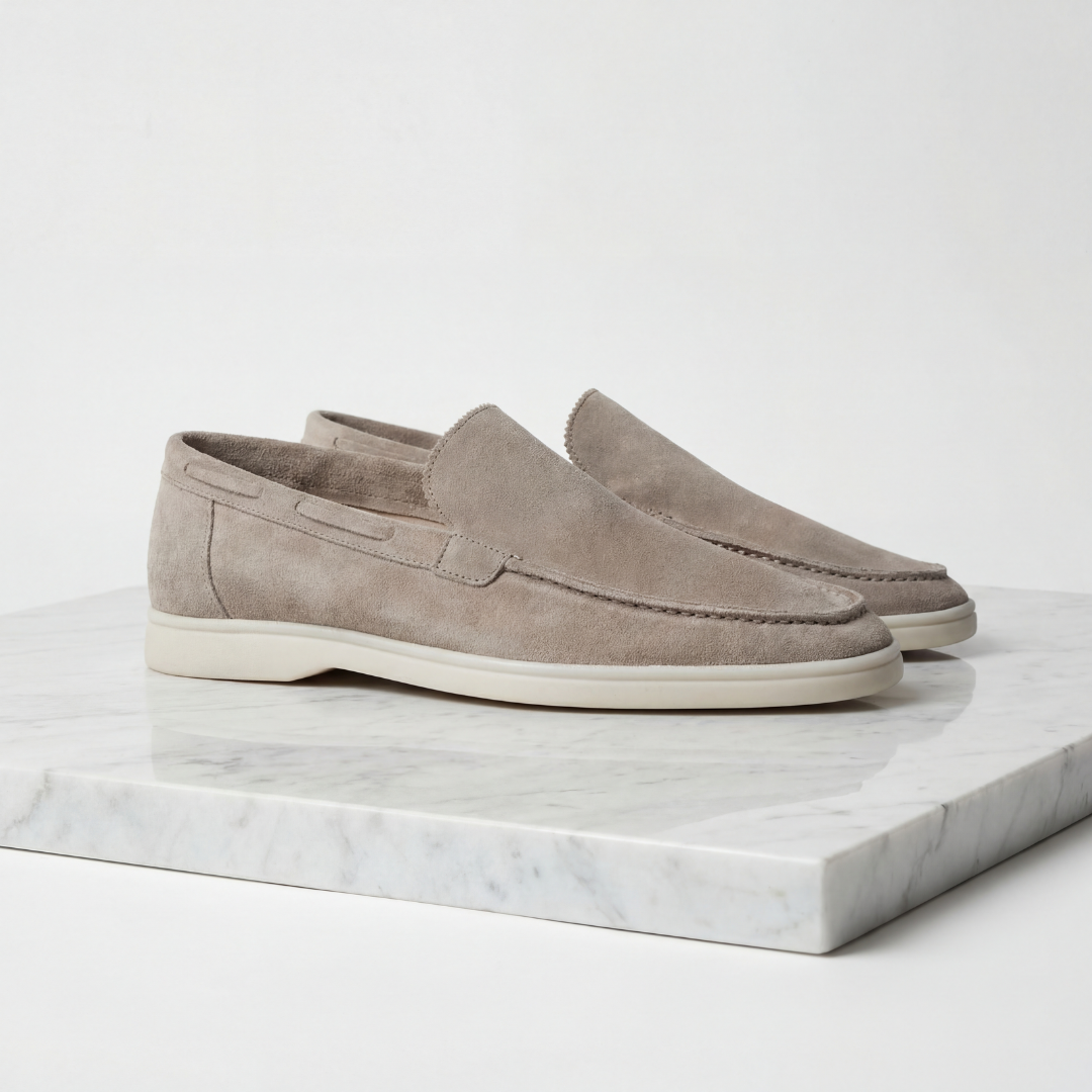 Suede Loafers for Men in Classic Elegance