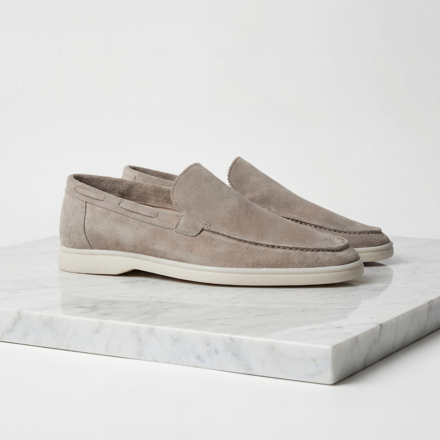Suede Loafers for Men in Classic Elegance