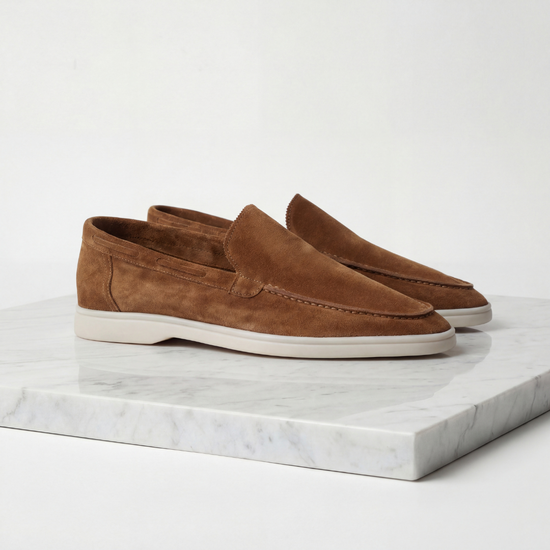 Suede Loafers for Men in Classic Elegance