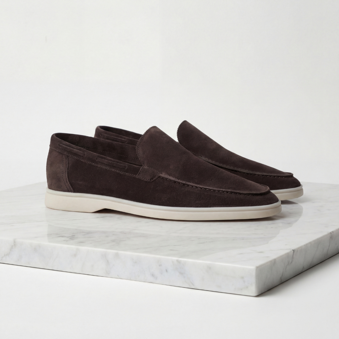 Suede Loafers for Men in Classic Elegance