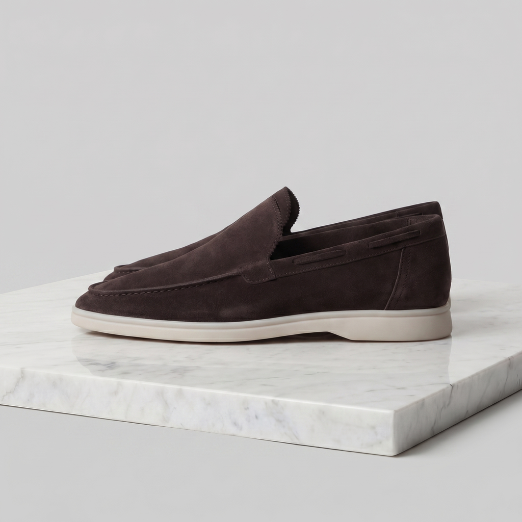 Suede Loafers for Men in Classic Elegance
