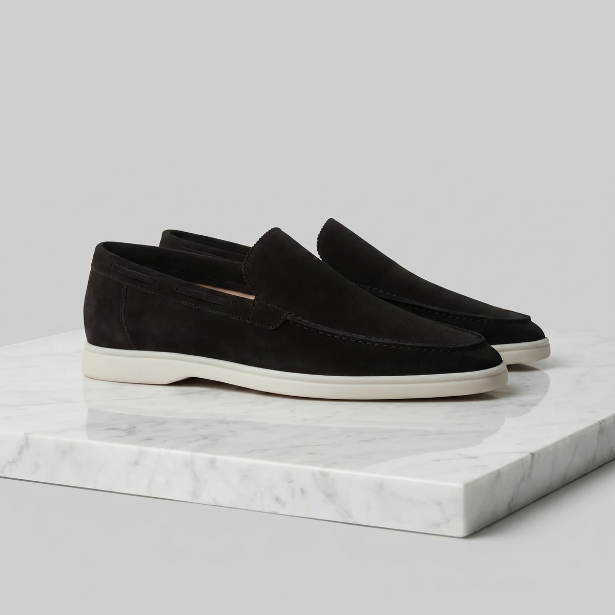 Suede Loafers for Men in Classic Elegance