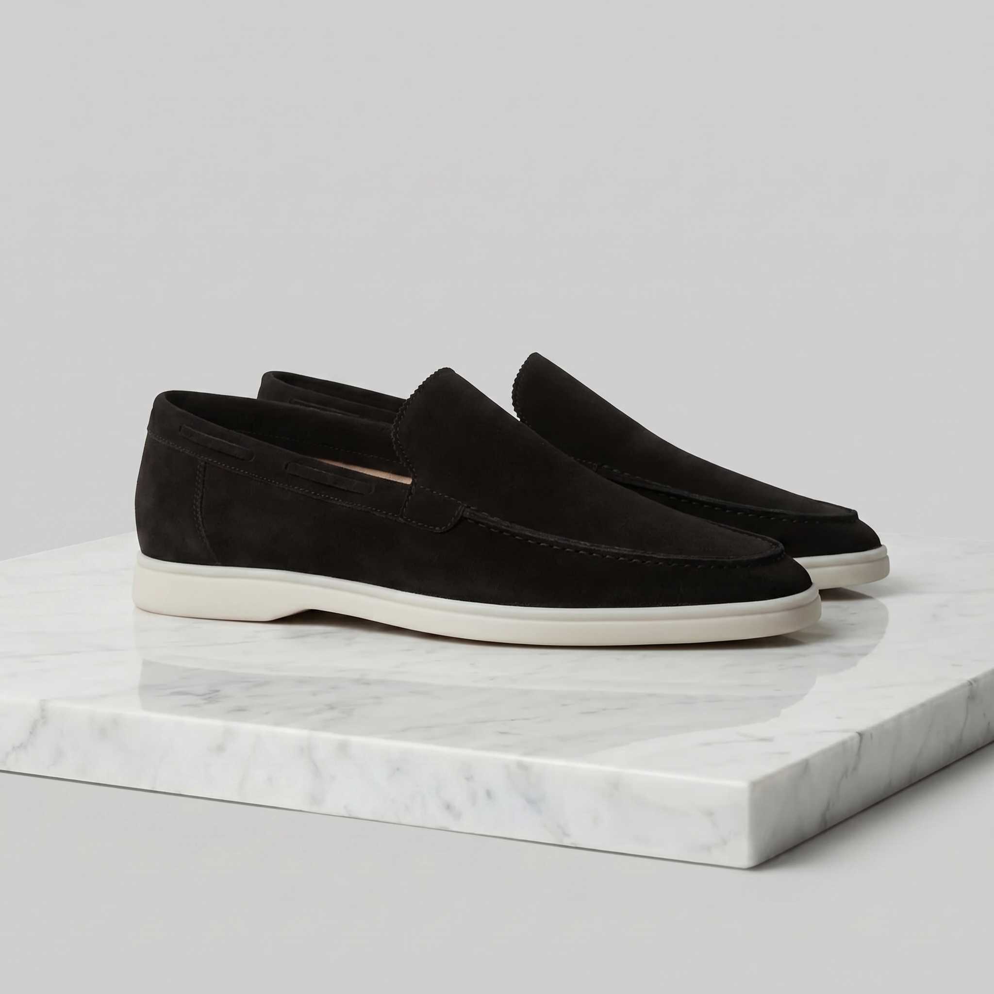 Suede Loafers for Men in Classic Elegance