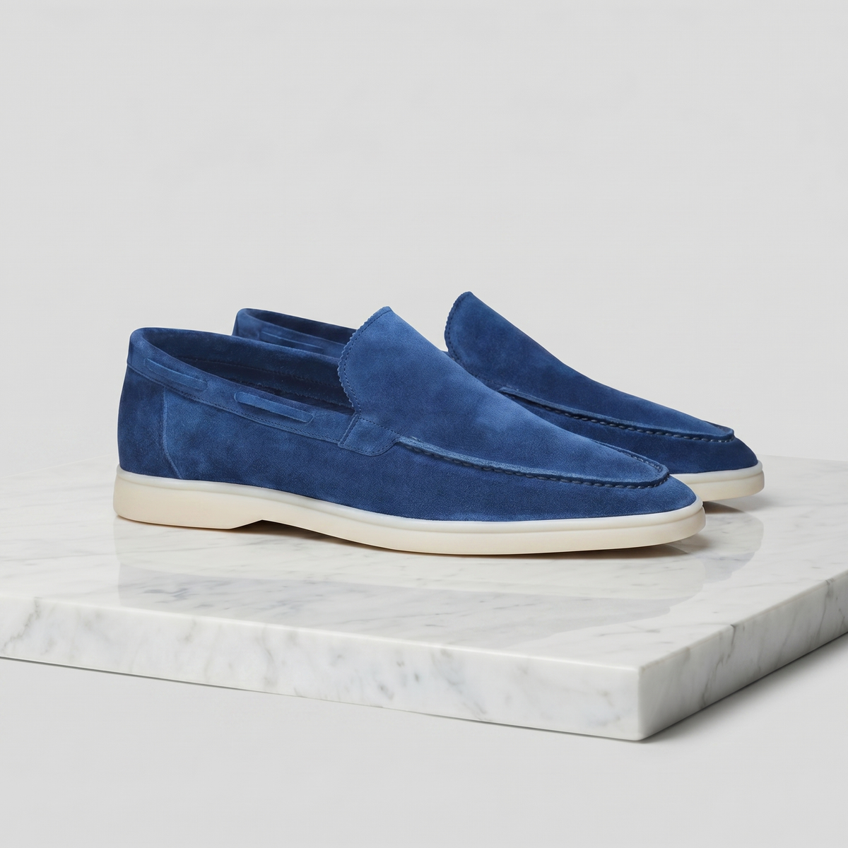 Suede Loafers for Men in Classic Elegance