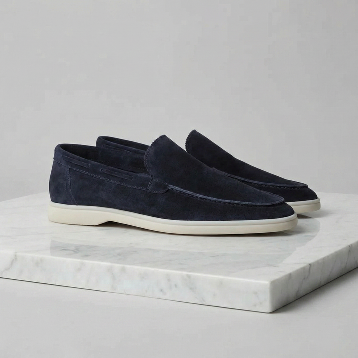 Suede Loafers for Men in Classic Elegance