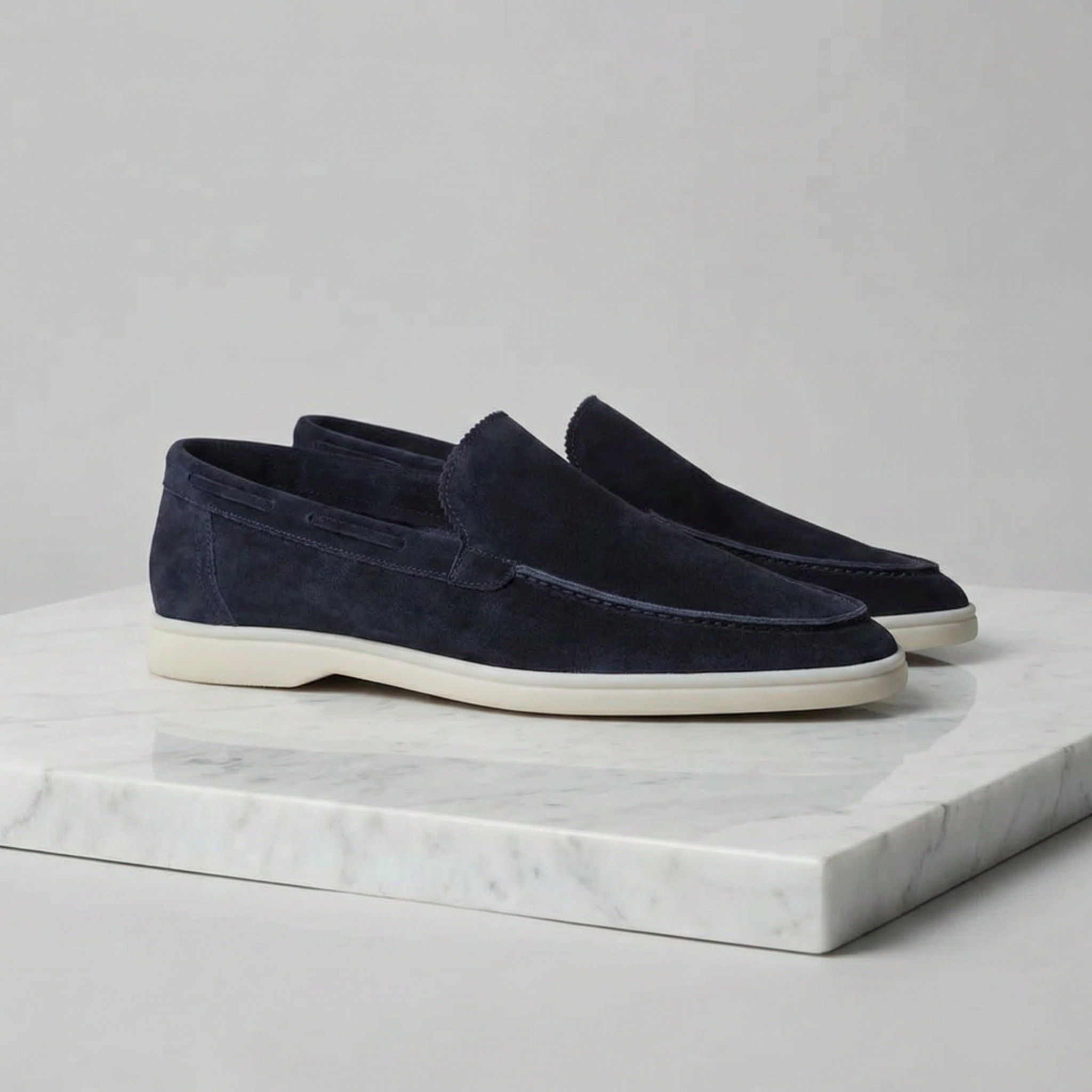 Suede Loafers for Men in Classic Elegance