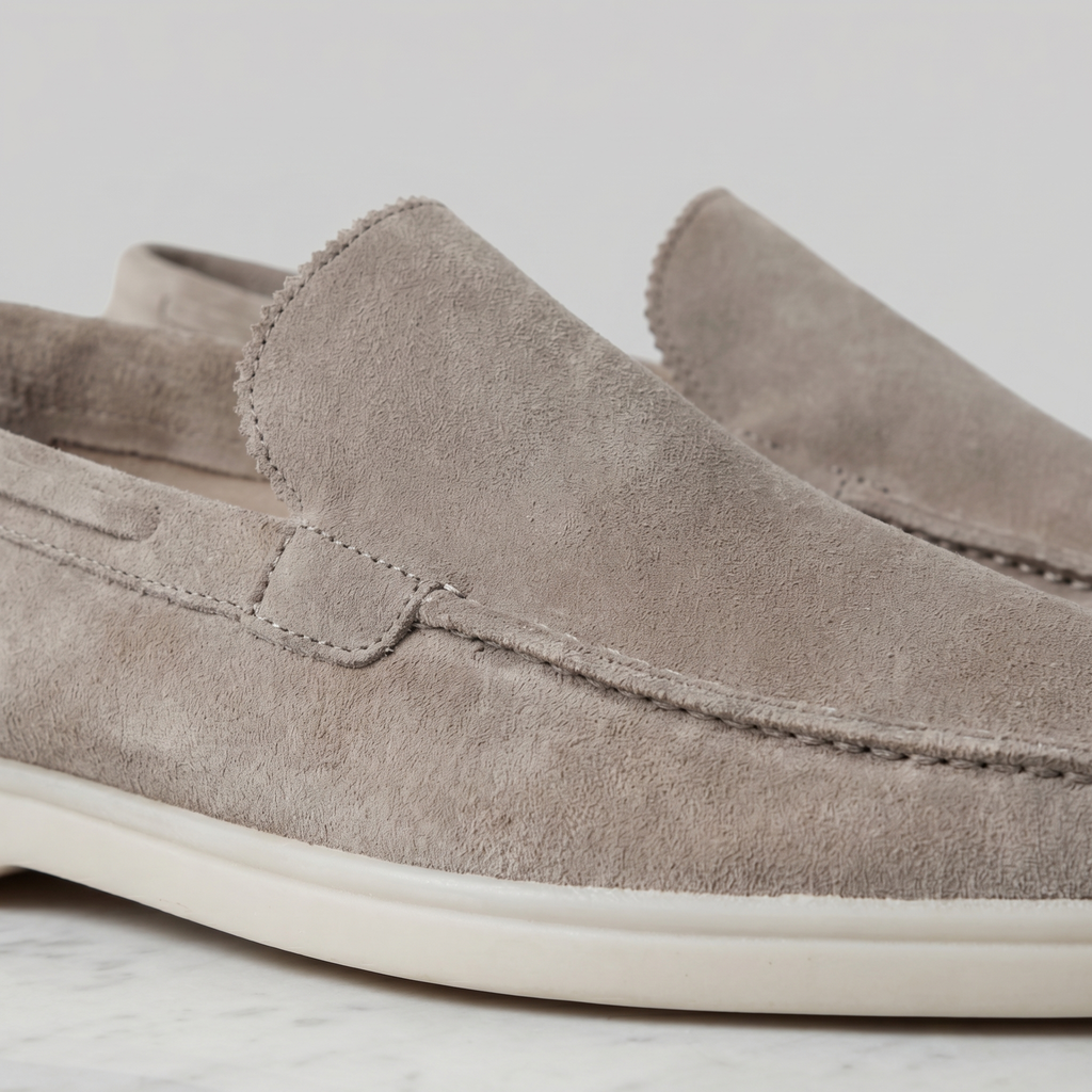 Suede Loafers for Men in Classic Elegance