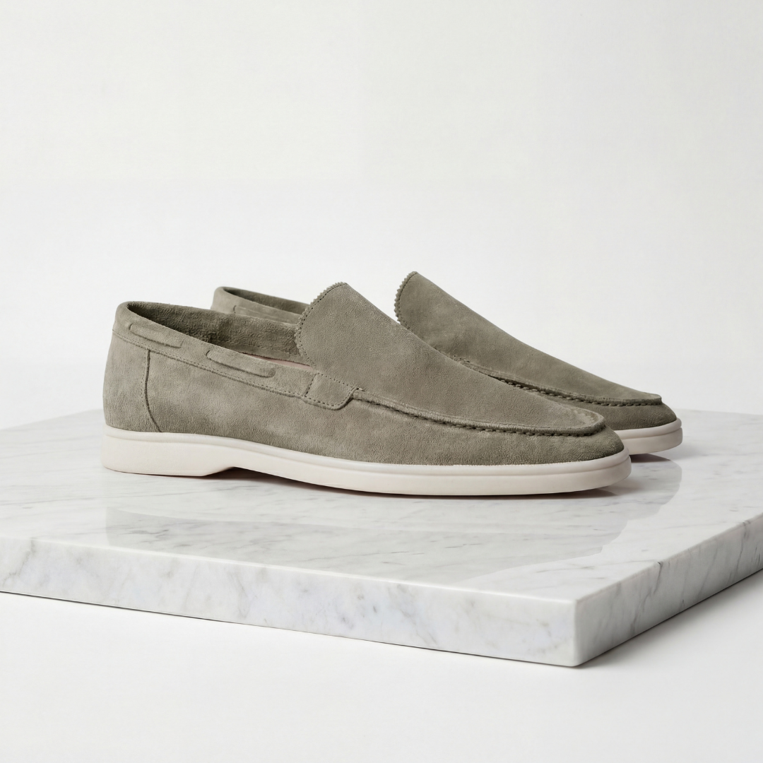 Suede Loafers for Men in Classic Elegance