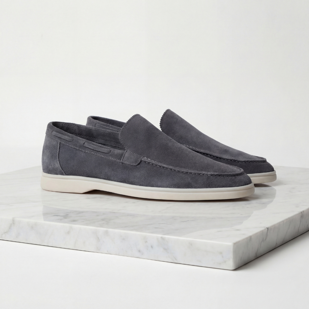 Suede Loafers for Men in Classic Elegance