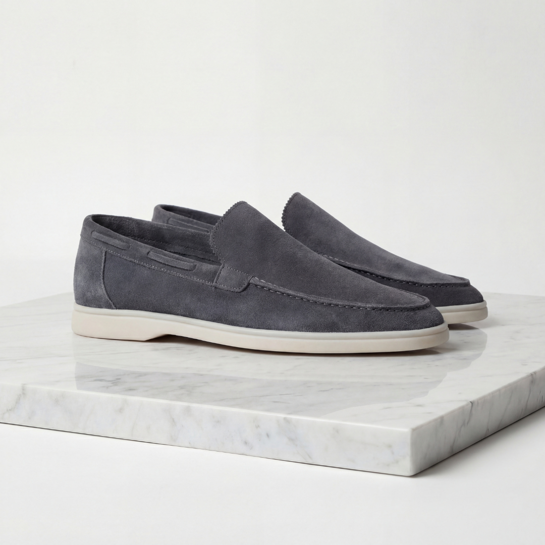 Suede Loafers for Men in Classic Elegance