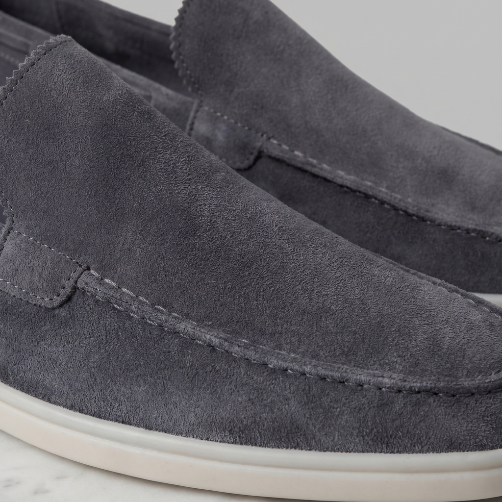 Suede Loafers for Men in Classic Elegance
