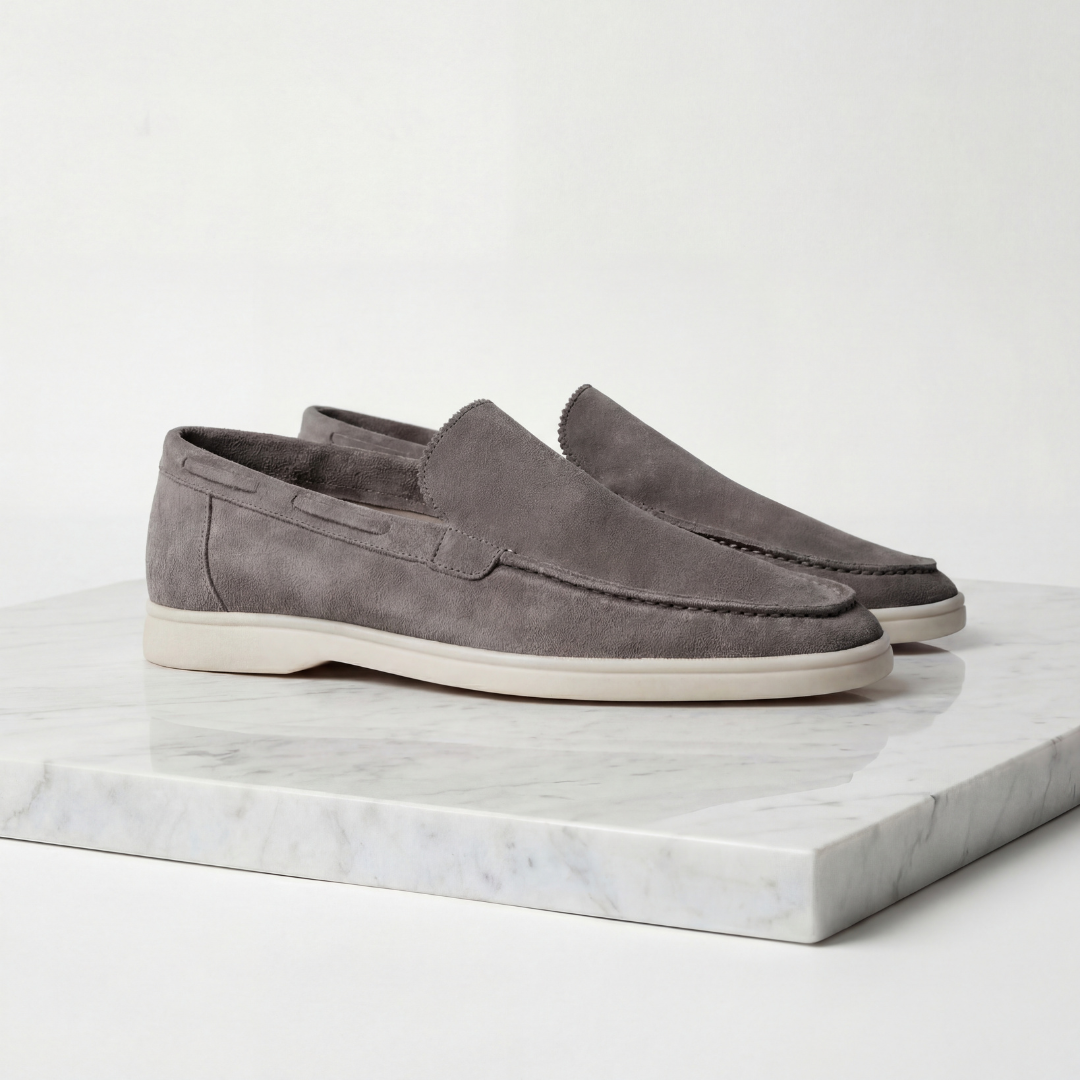 Suede Loafers for Men in Classic Elegance