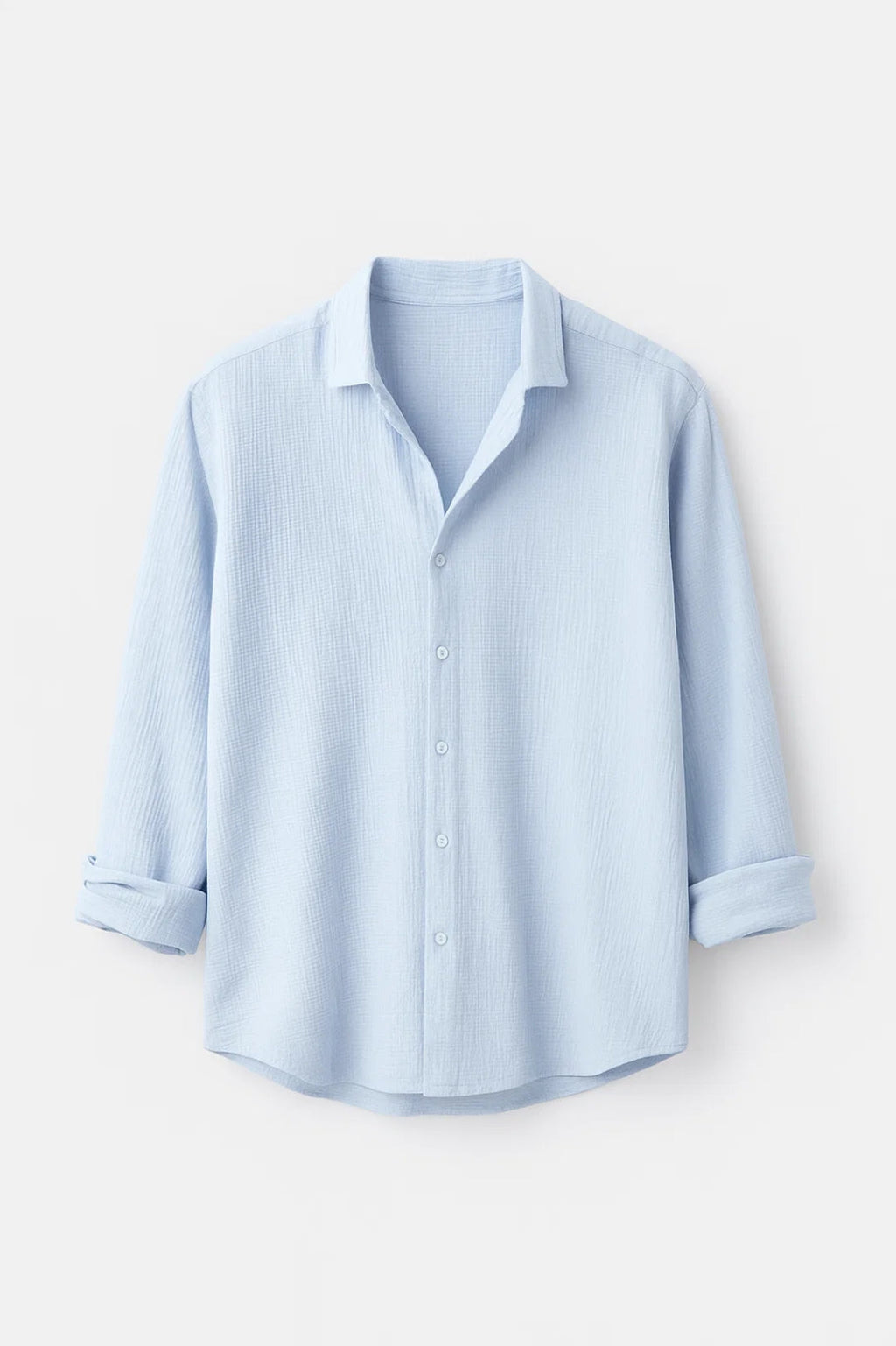 Men's Classic Fit Long Sleeve Shirt in Summer White