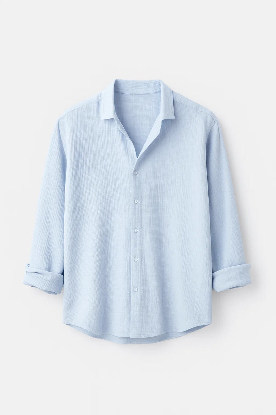 Men's Classic Fit Long Sleeve Shirt in Summer White