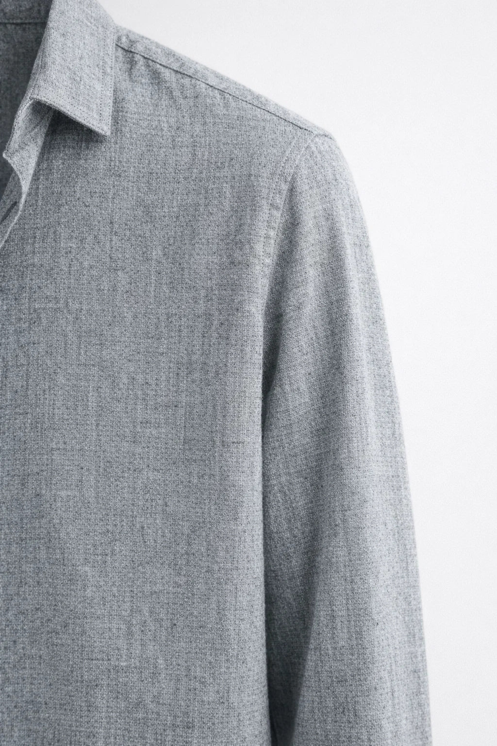 Men's Classic Collar Summer Shirt in Soft Blue