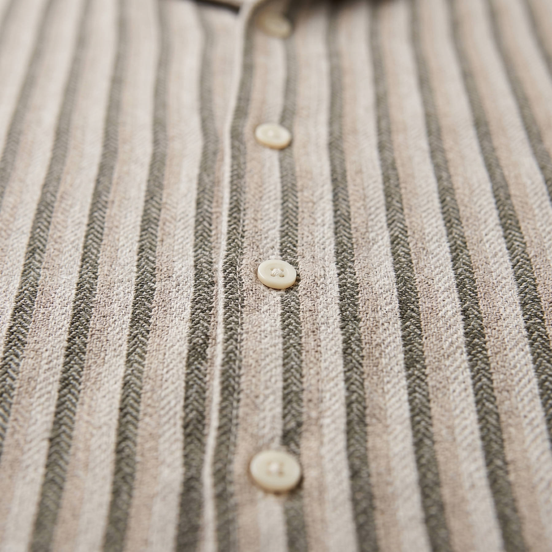 Men's Vertical Stripe Resort Shirt in Summer Palette
