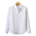 Men's Long Sleeve Comfort Shirt in Classic Blue
