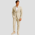 Men's Tapered Fit Two-Piece Summer Suit