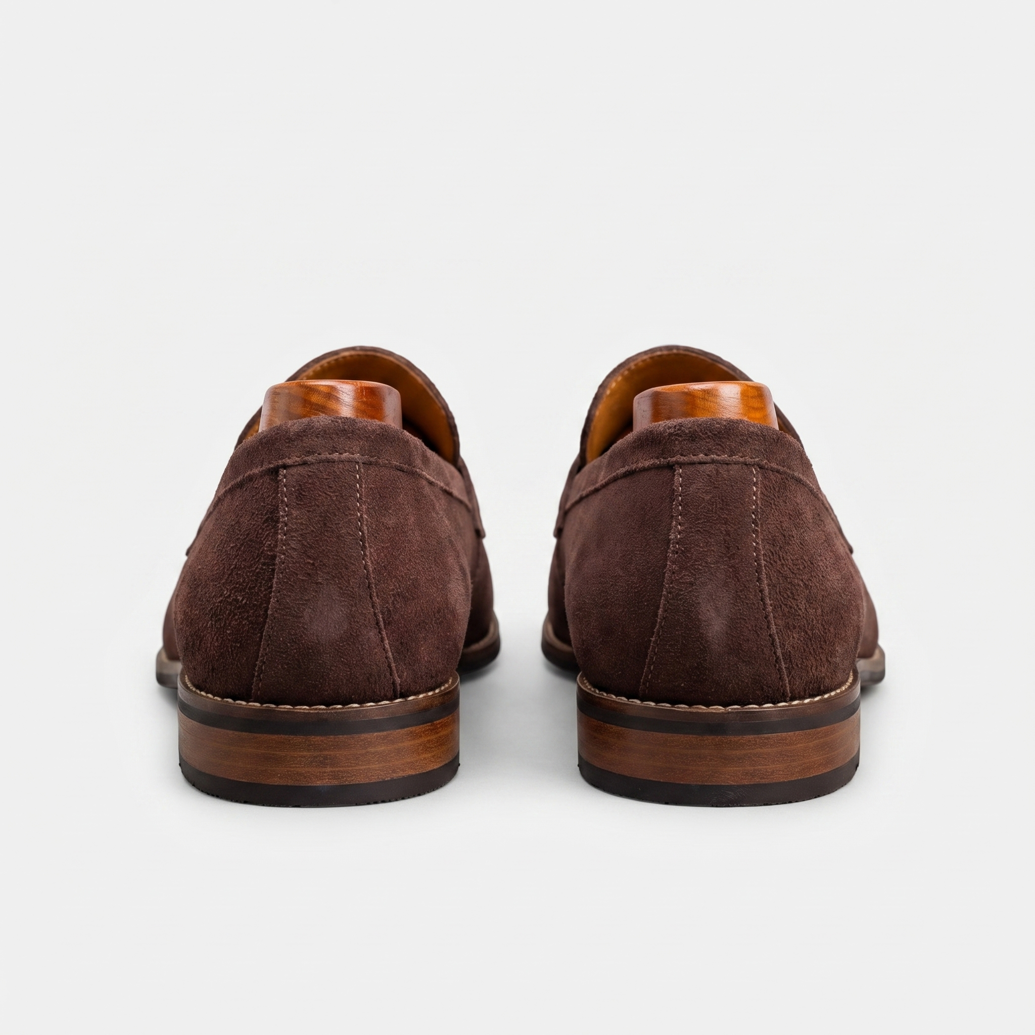 Classic Penny Loafers in Timeless Brown