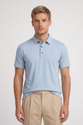 Classic Fit Short Sleeve Polo in Navy