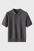 Classic Fit Knit Collar Polo Shirt