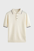 Classic Short Sleeve Polo in Timeless Navy