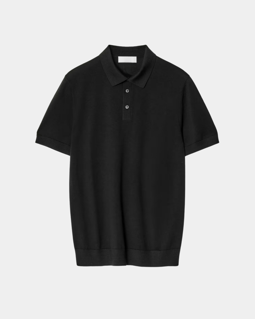 Classic Short Sleeve Polo in Timeless Blue