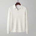 Timeless V-Neck Long Sleeve Polo