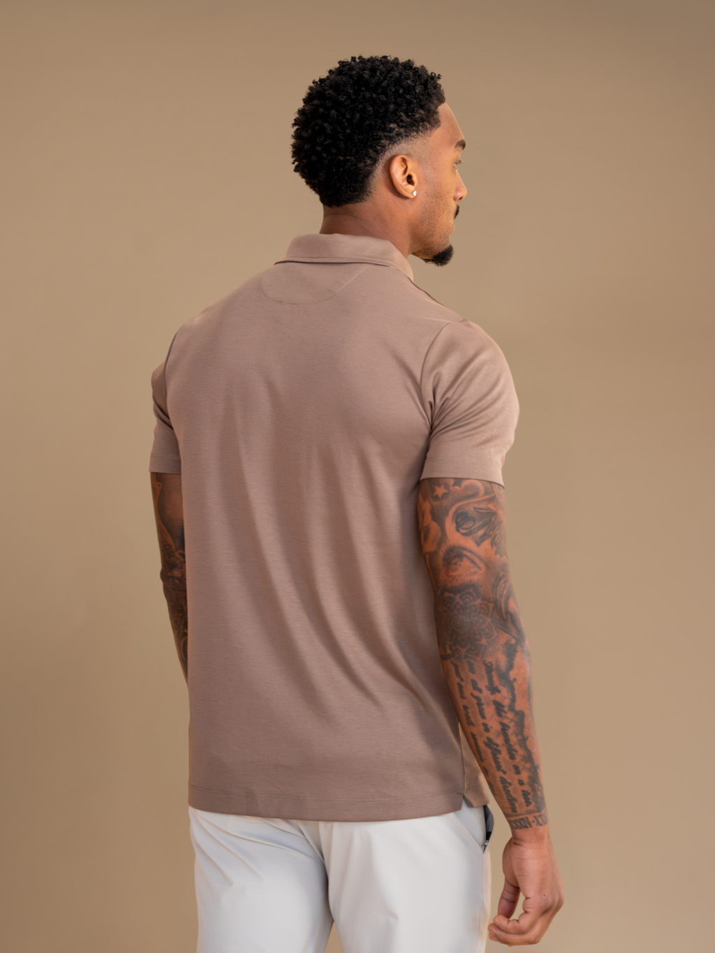 Classic Stretch Polo in Timeless Navy