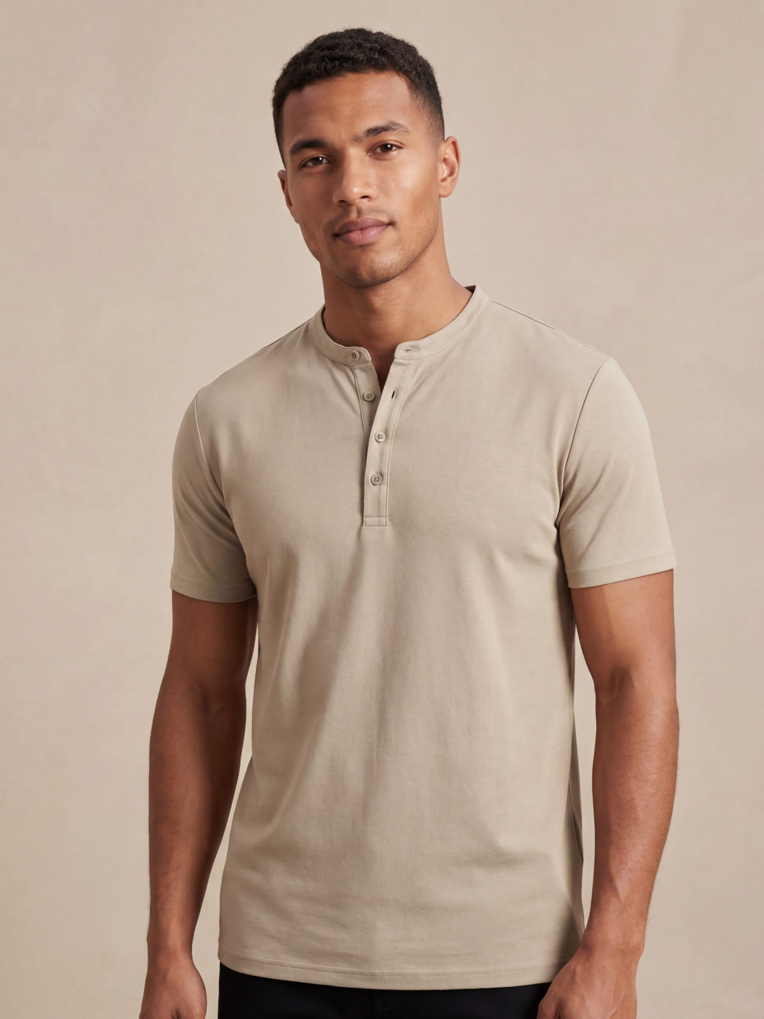 Men's Casual Polo in Classic Navy