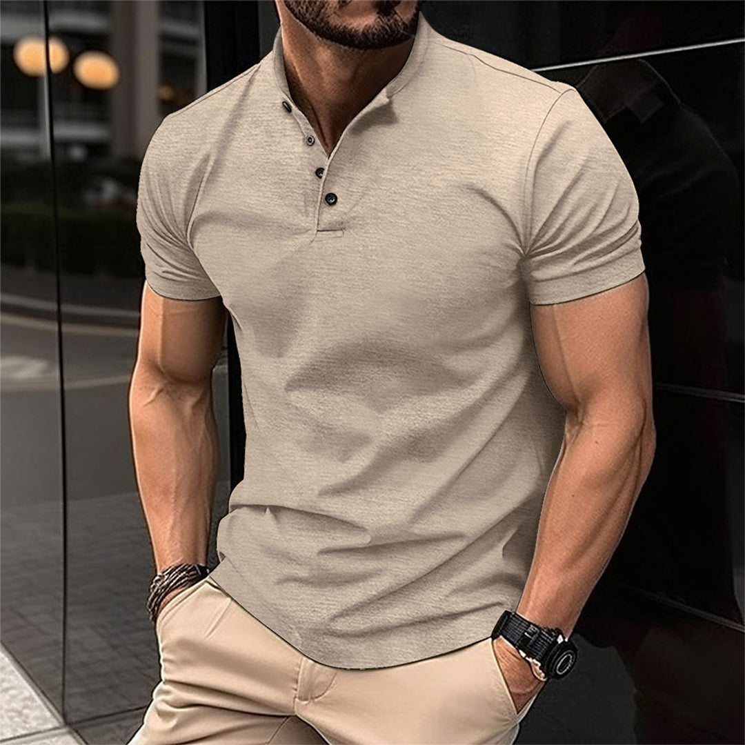 Men's Casual Polo in Classic Navy