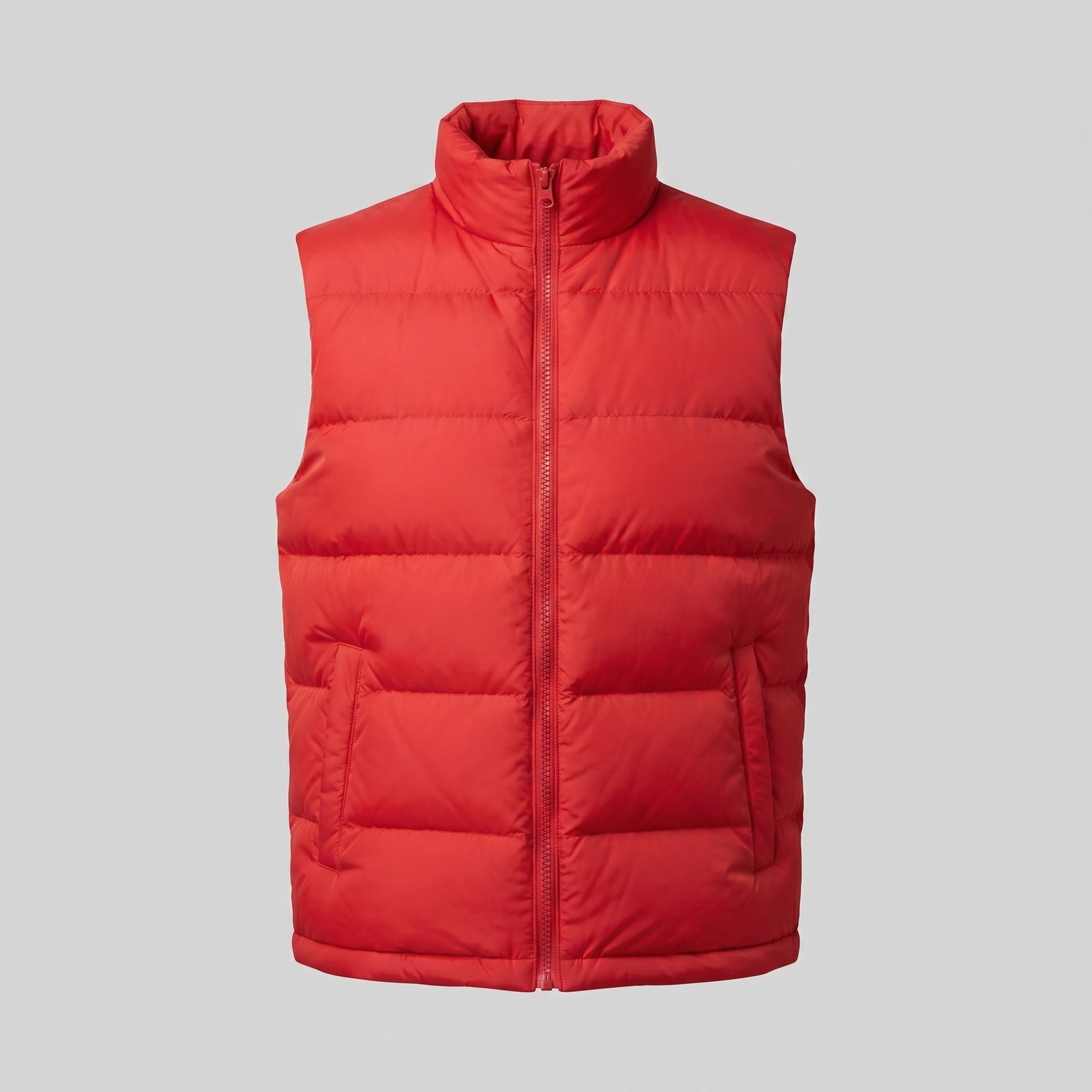 Quilted Padded Gilet in Classic Charcoal