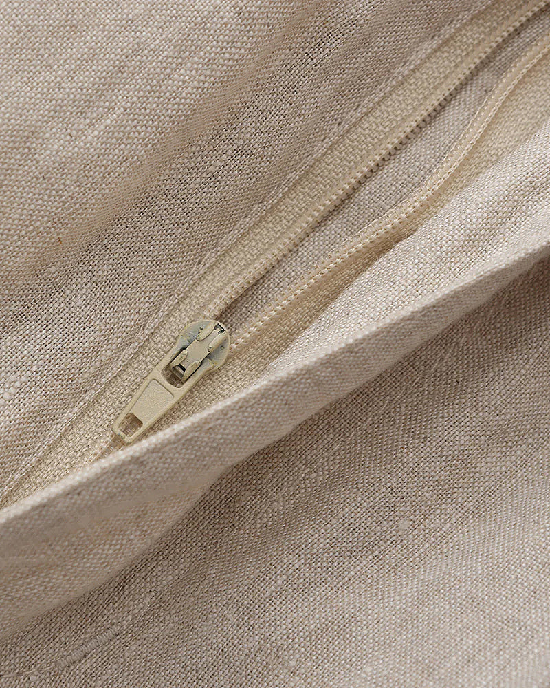 Linen Summer Shorts in Classic Fit