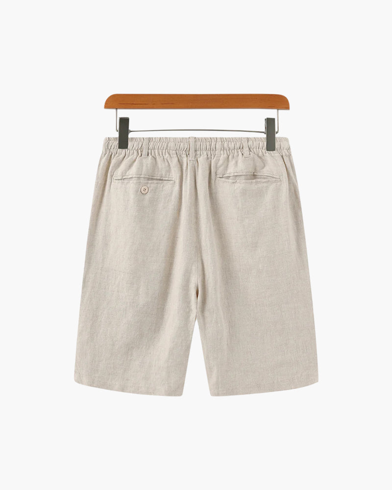 Linen Summer Shorts in Classic Fit