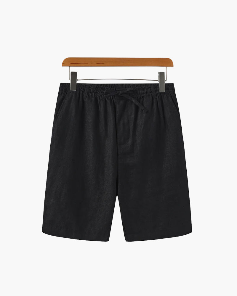 Linen Summer Shorts in Classic Fit