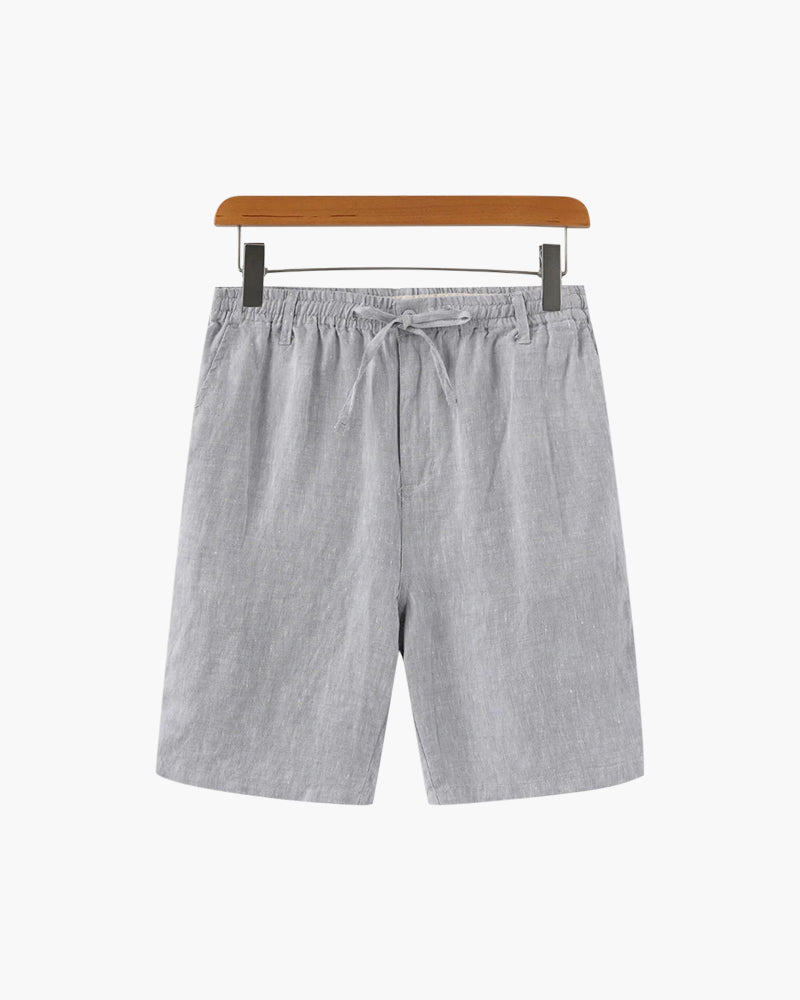 Linen Summer Shorts in Classic Fit
