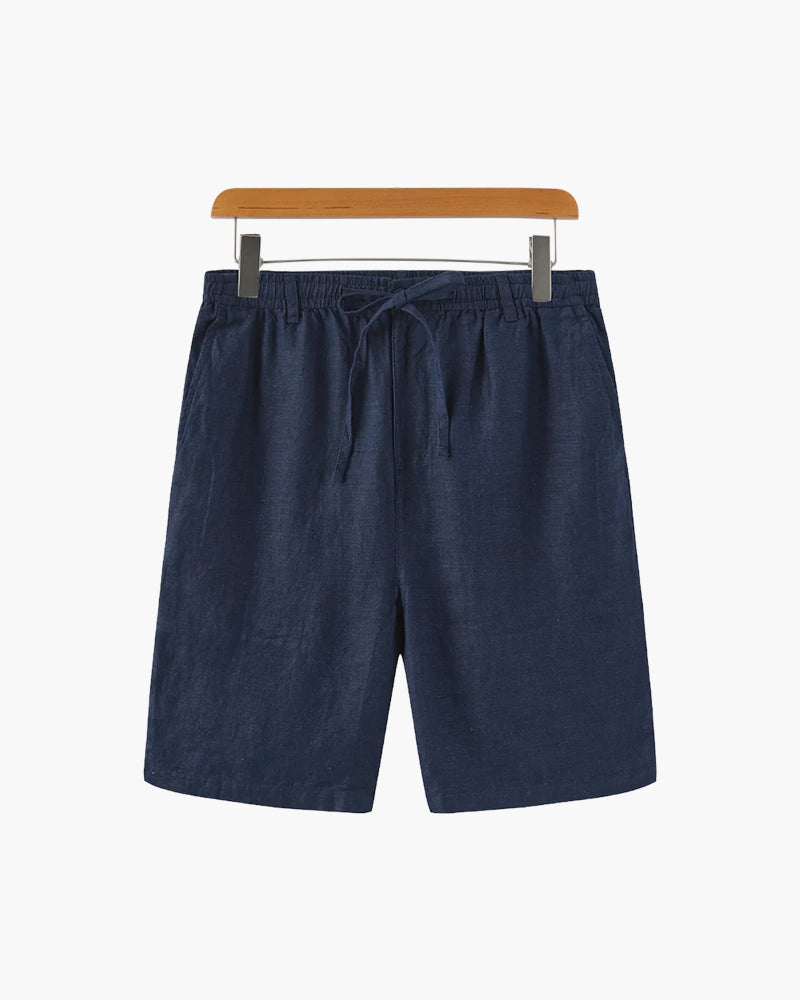 Linen Summer Shorts in Classic Fit