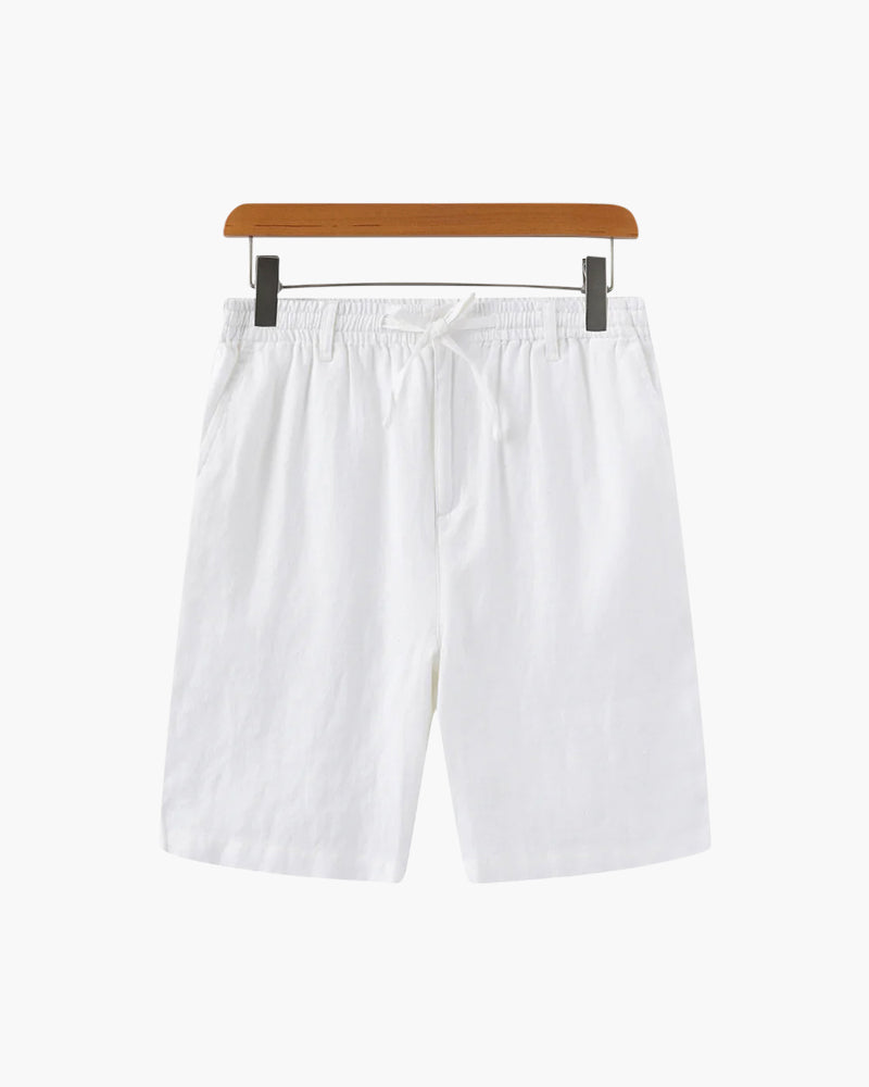 Linen Summer Shorts in Classic Fit