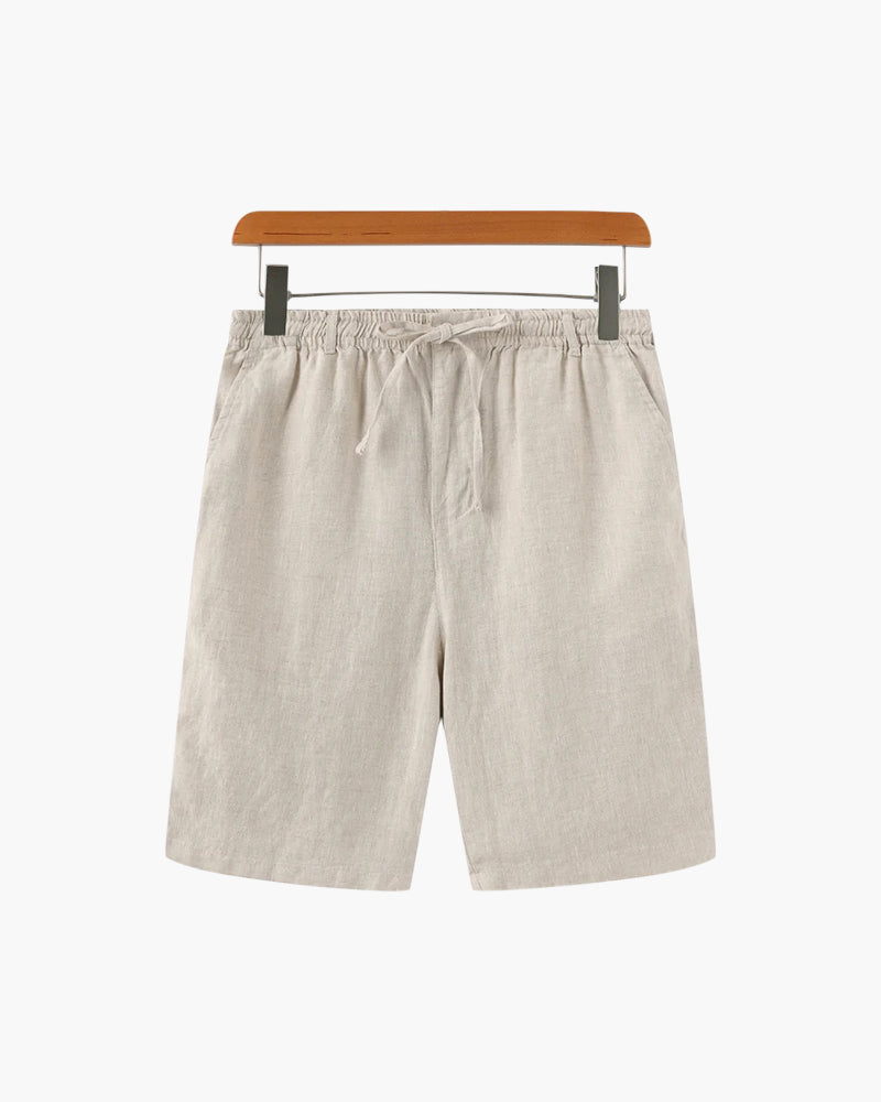 Linen Summer Shorts in Classic Fit
